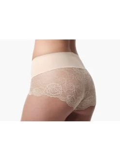 Poirier 15-925 Mid Waist Kanten Broekje Nude -Poirier Trouwjurk 15 925 153 15 925 153 03