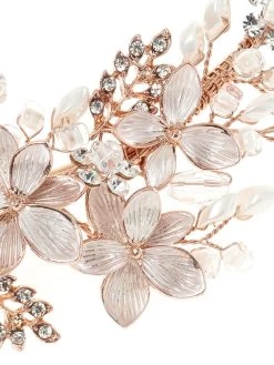 Poirier BB-432 Rose Haarkam -Poirier Trouwjurk bb 432 079 bb 432 079 03