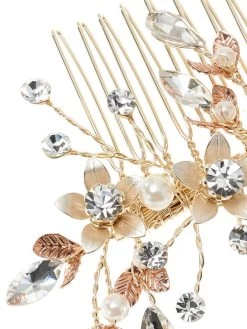 Poirier Haarkam Bruid BB-438 Goud 7 Poirier Haarkam Bruid BB-438 Goud -Poirier Trouwjurk bb 438 030 bb 438 030 03