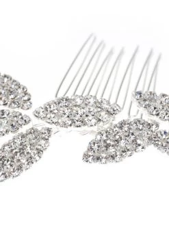 Poirier BB-466 Haarkam Zilver -Poirier Trouwjurk bb 466 029 bb 466 029 04