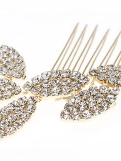 Poirier BB-466 Haarkam Goud -Poirier Trouwjurk bb 466 030 bb 466 030 04