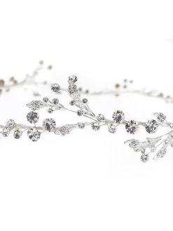 Poirier BB-671 Haarstreng Zilver -Poirier Trouwjurk bb 671 029 bb 671 029 03