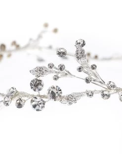 Poirier BB-671 Haarstreng Zilver -Poirier Trouwjurk bb 671 029 bb 671 029 04