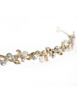 Poirier BB-724 Tiara Vintage Goud -Poirier Trouwjurk bb 724 598 bb 724 598 03