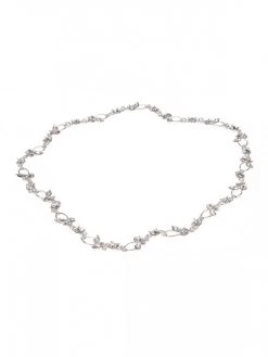 Poirier BB-736 Haarstreng Zilver -Poirier Trouwjurk bb 736 029 bb 736 029 02