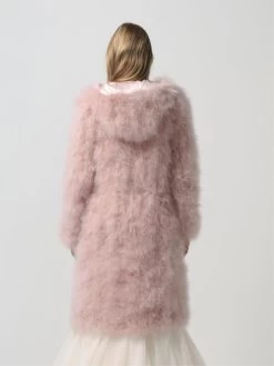 Poirier BOL-26 Maraboe Jasje Blush -Poirier Trouwjurk bol 26 049 bol 26 049 05