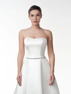 Poirier C-1411 Riem Zilver