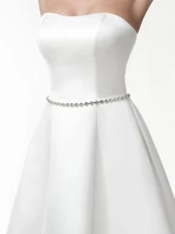 Poirier C-1411 Riem Zilver 9 Poirier C-1411 Riem Zilver -Poirier Trouwjurk c 1411 029 c 1411 029 05