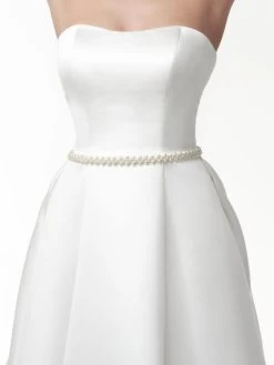 Poirier C-1412 Riem -Poirier Trouwjurk c 1412 216 c 1412 216 04