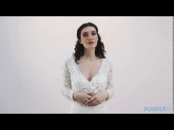 Poirier T-128 Top -Poirier Trouwjurk hqdefault 4 34