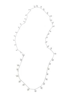 Poirier JN-100 Ketting Amélia Zilver -Poirier Trouwjurk jn 100 029 jn 100 029 003c