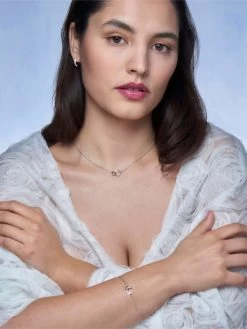 Poirier JS-001 Bruidssieraden Set Élodie Zilver -Poirier Trouwjurk js 001 029 js 001 n 029 002