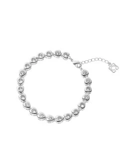 Poirier JS-002 Bruidssieraden Set Louise Zilver -Poirier Trouwjurk js 002 029 js 002 b 029 001