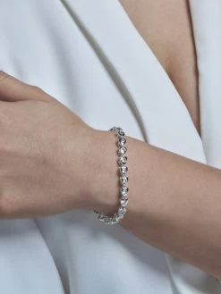 Poirier JS-002 Bruidssieraden Set Louise Zilver -Poirier Trouwjurk js 002 029 js 002 b 029 006