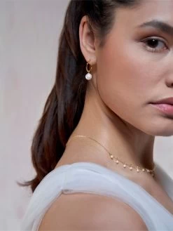 Poirier JS-004 Bruidssieraden Set Anaïs Goud -Poirier Trouwjurk js 004 030 js 004 e 030 001a