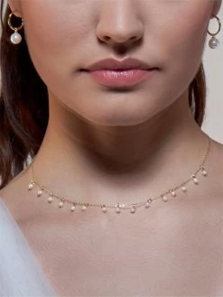 Poirier JS-004 Bruidssieraden Set Anaïs Goud -Poirier Trouwjurk js 004 030 js 004 n 030 002a