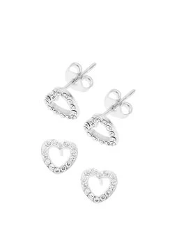 Poirier JS-009 Bruidssieraden Set Julia Zilver -Poirier Trouwjurk js 009 029 js 009 e 030 001