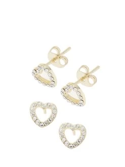 Poirier JS-009 Bruidssieraden Set Julia Goud -Poirier Trouwjurk js 009 030 js 009 e 030 002