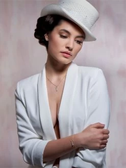 Poirier JS-009 Bruidssieraden Set Julia Goud -Poirier Trouwjurk js 009 030 js 009 s 030 003