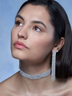 Poirier JS-010 Bruidssieraden Set Ella Zilver -Poirier Trouwjurk js 010 029 js 010 s 029 001a