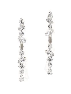 Poirier NC-1333 Oorbellen Zilver -Poirier Trouwjurk nc 1333 029 nc 1333 029 02