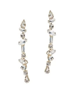 Poirier NC-1333 Oorbellen Goud -Poirier Trouwjurk nc 1333 030 nc 1333 030 02