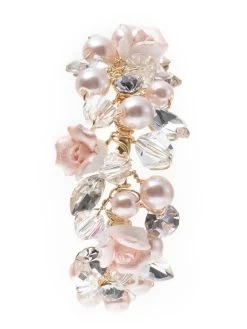 Poirier NC-1350 Oorbellen Roze/Goud -Poirier Trouwjurk nc 1350 600 nc 1350 600 04