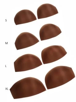 Poirier P-07 Cups Dark Skin -Poirier Trouwjurk p 07 035 p 07 035 03