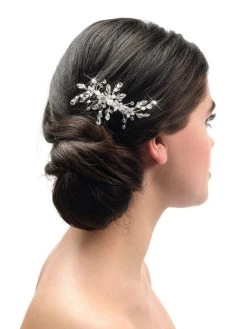 Poirier BB-438 Haarkam Zilver