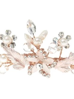 Poirier BB-7138 Tiara Roségoud -Poirier Trouwjurk poirier bb 7138 rose 3