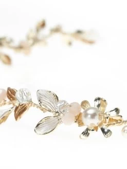 Poirier BB-8581 Haarstreng Goud -Poirier Trouwjurk poirier bb 8581 gold 6