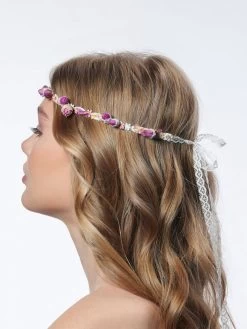 Poirier BB-8606 Bloemen Haarband -Poirier Trouwjurk poirier bb 8606 hairband 3