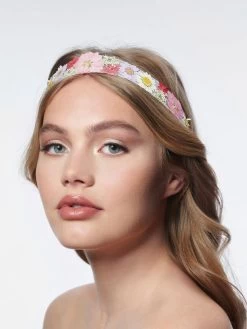 Poirier BB-8608 Bloemen Haarband -Poirier Trouwjurk poirier bb 8608 hairband 3