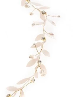 Poirier BB-8610 Haarband Goud -Poirier Trouwjurk poirier bb 8610 gold hairband 5