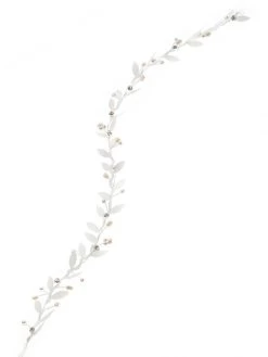 Poirier BB-8610 Haarband Zilver -Poirier Trouwjurk poirier bb 8610 silver hairband 5