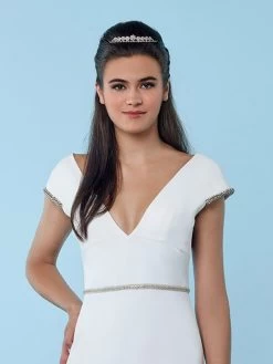 Poirier C-1526 Ceintuur -Poirier Trouwjurk poirier c 1526 002 03 1