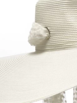 Poirier HT-103-Ivory Hoed -Poirier Trouwjurk poirier ht 103 ivory hat 8 1