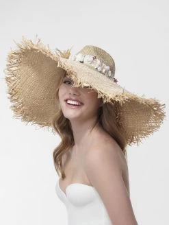 Poirier HT-106 Hoed 9 Poirier HT-106 Hoed -Poirier Trouwjurk poirier ht 106 summer hat 2