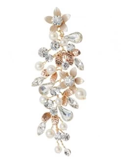 Poirier NC-1323 Oorbellen Goud -Poirier Trouwjurk poirier nc 1323 earrings gold 4