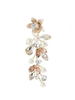 Poirier NC-1324 Oorbellen Goud -Poirier Trouwjurk poirier nc 1324 earrings gold 4