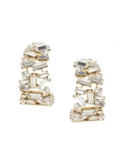 Poirier NC-1326 Oorbellen Goud -Poirier Trouwjurk poirier nc 1326 earrings gold 3