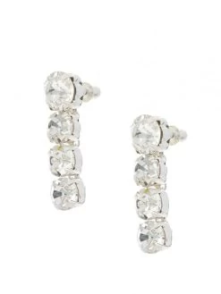 Poirier NC-1328 Oorbellen Zilver -Poirier Trouwjurk poirier nc 1328 earrings silver 4