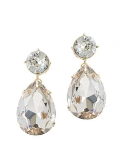 Poirier NC-1339 Oorbellen Goud -Poirier Trouwjurk poirier nc 1339 earrings gold 3