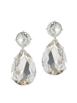 Poirier NC-1339 Oorbellen Zilver -Poirier Trouwjurk poirier nc 1339 earrings silver 3