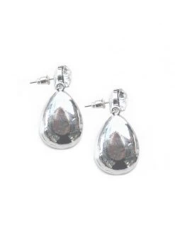Poirier NC-1339 Oorbellen Zilver -Poirier Trouwjurk poirier nc 1339 earrings silver 4