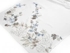 Poirier S182 Stola -Poirier Trouwjurk poirier s182 stola ivory blue 7