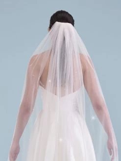 Poirier S46-210-1-Blush Sluier -Poirier Trouwjurk poirier s46 210 1 blush 4