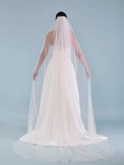 Poirier S46-300-1-Blush Sluier -Poirier Trouwjurk poirier s46 300 1 blush 3