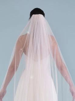 Poirier S46-300-1-Blush Sluier -Poirier Trouwjurk poirier s46 300 1 blush 4