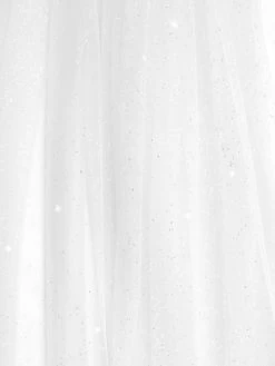 Poirier S47-120-1-Ivoor Sluier -Poirier Trouwjurk poirier s47 120 1 ivory 6